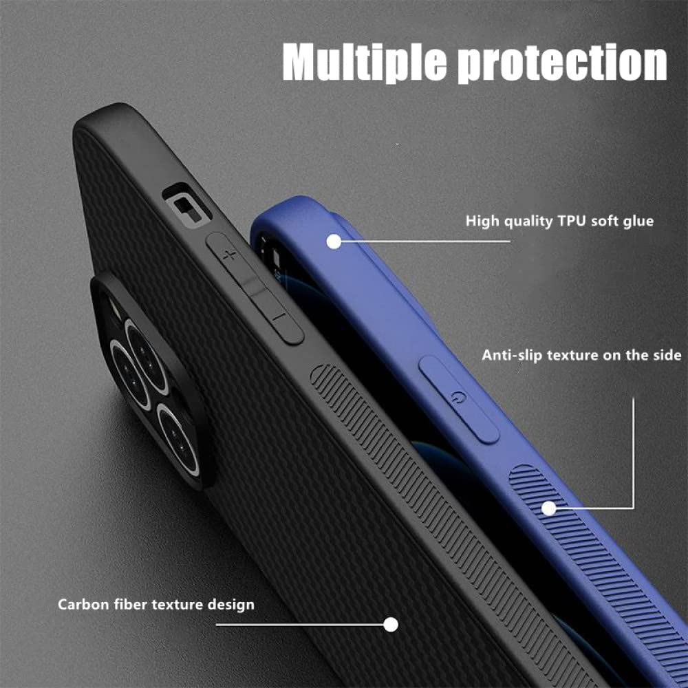 Amazon.co.jp: 超薄型カーボンファイバー耐衝撃電話ケース iPhone 14